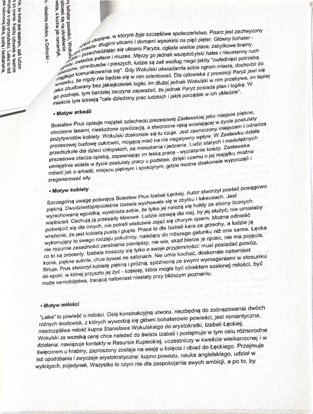 LALKA
POZYTYWIZM
RODZAJ: EPIKA
GATUNEK: POWIEŚĆ
Czas i miejsce akcji: 1878-79 Warszawa, Zasławek, Paryż
Bohaterowie: Stanisław Wokulski, Iza