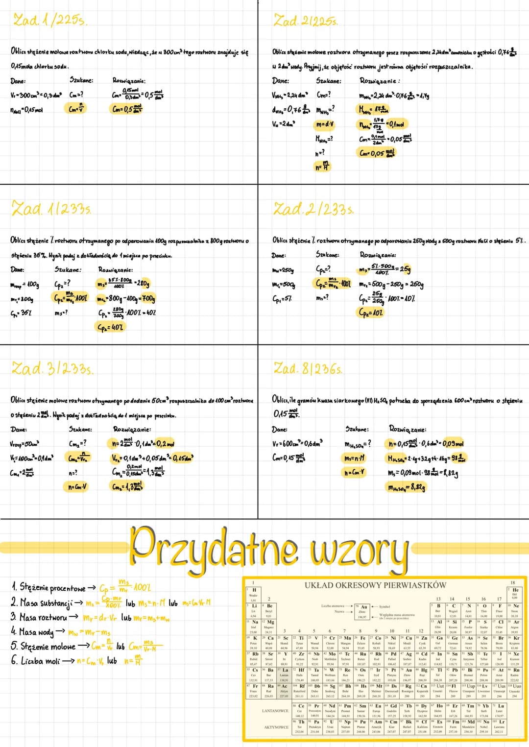 Roztwory
Rodzaje mieszanin.
Jednorodne
układy homogeniczne
ich składników nie można rozróżnić gołym okiem ani za pomocą
prostych przyrządów 