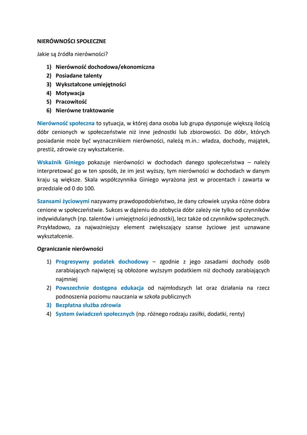 WOS - FUNKCJONOWANIE SPOŁECZEŃSTWA
STRUKTURA SPOŁECZNA
●
Struktura społeczna układ wzajemnie powiązanych elementów składowych
społeczeństwa,