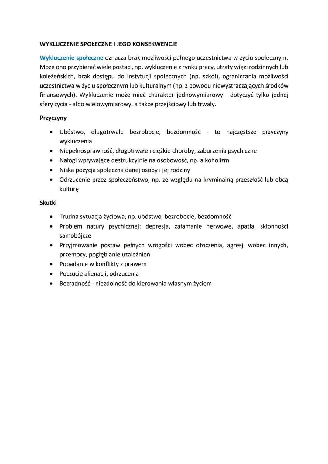 WOS - FUNKCJONOWANIE SPOŁECZEŃSTWA
STRUKTURA SPOŁECZNA
●
Struktura społeczna układ wzajemnie powiązanych elementów składowych
społeczeństwa,