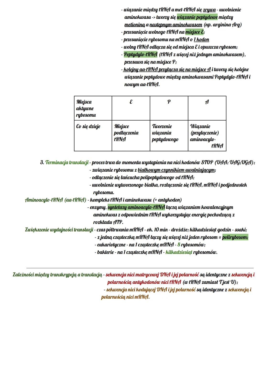 Ekspresja genów - odczytanie informacji genetycznej.
Kod genetyczny - sposób, w jaki w DNA jest zapisana informacja genetyczna.
Cechy: trójk