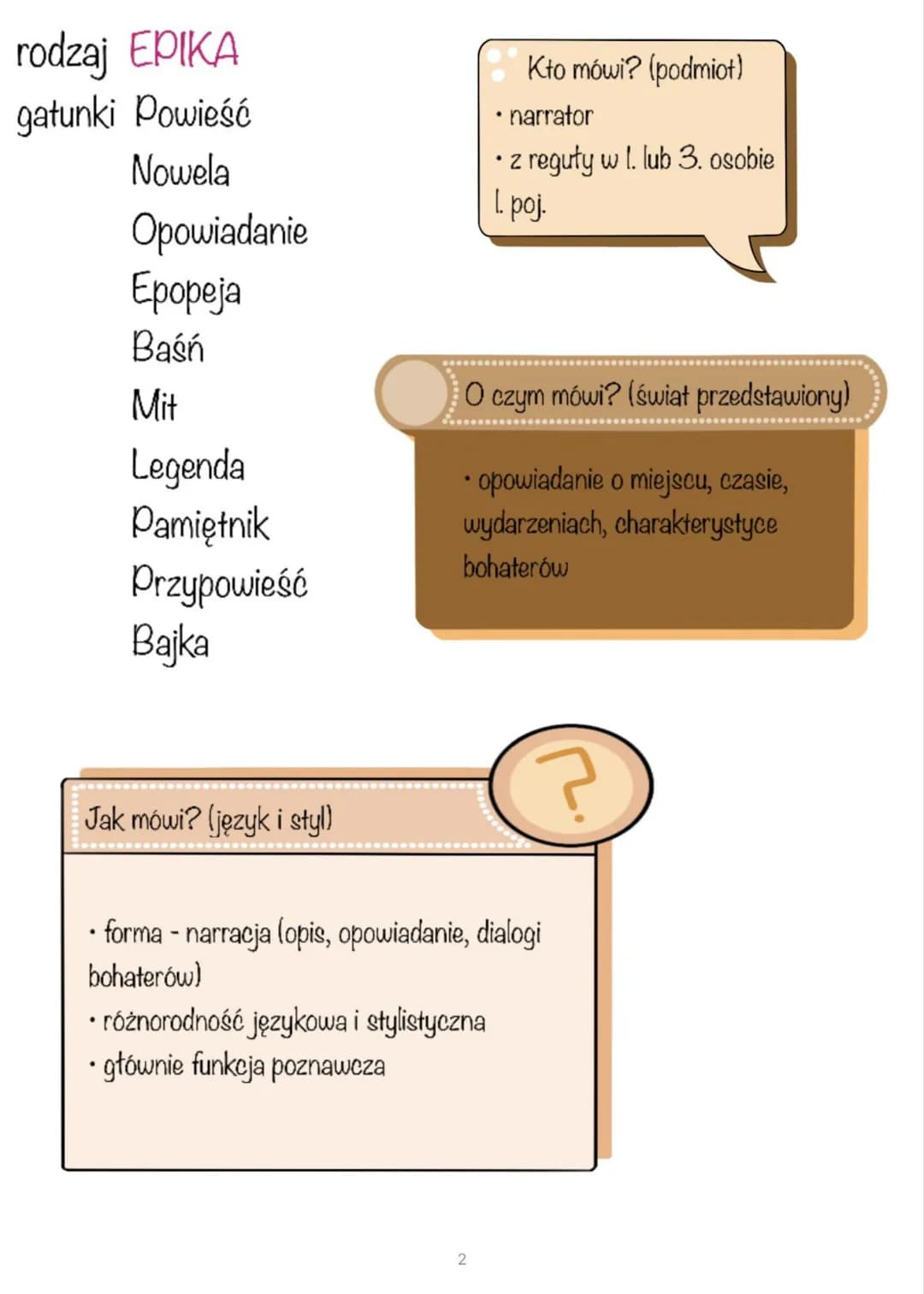 
<h2 id="lirykagatunkiliterackie">Liryka - gatunki literackie</h2>
<p>Liryka obejmuje różne gatunki, takie jak Oda, Hymn, Pieśń, Tren, Elegi