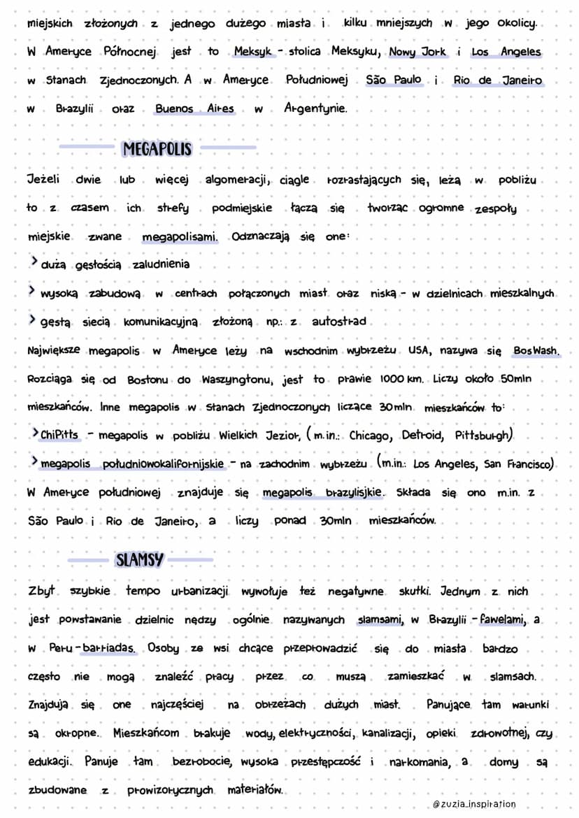 enbanizacja w Amay.ce
@zuzia_inspiration.
ROZMIESZCZENIE LUDNOŚCI
Rozmieszczenie ludności. Ameryki jest bardzo nierównomierne. Ma na to m.in