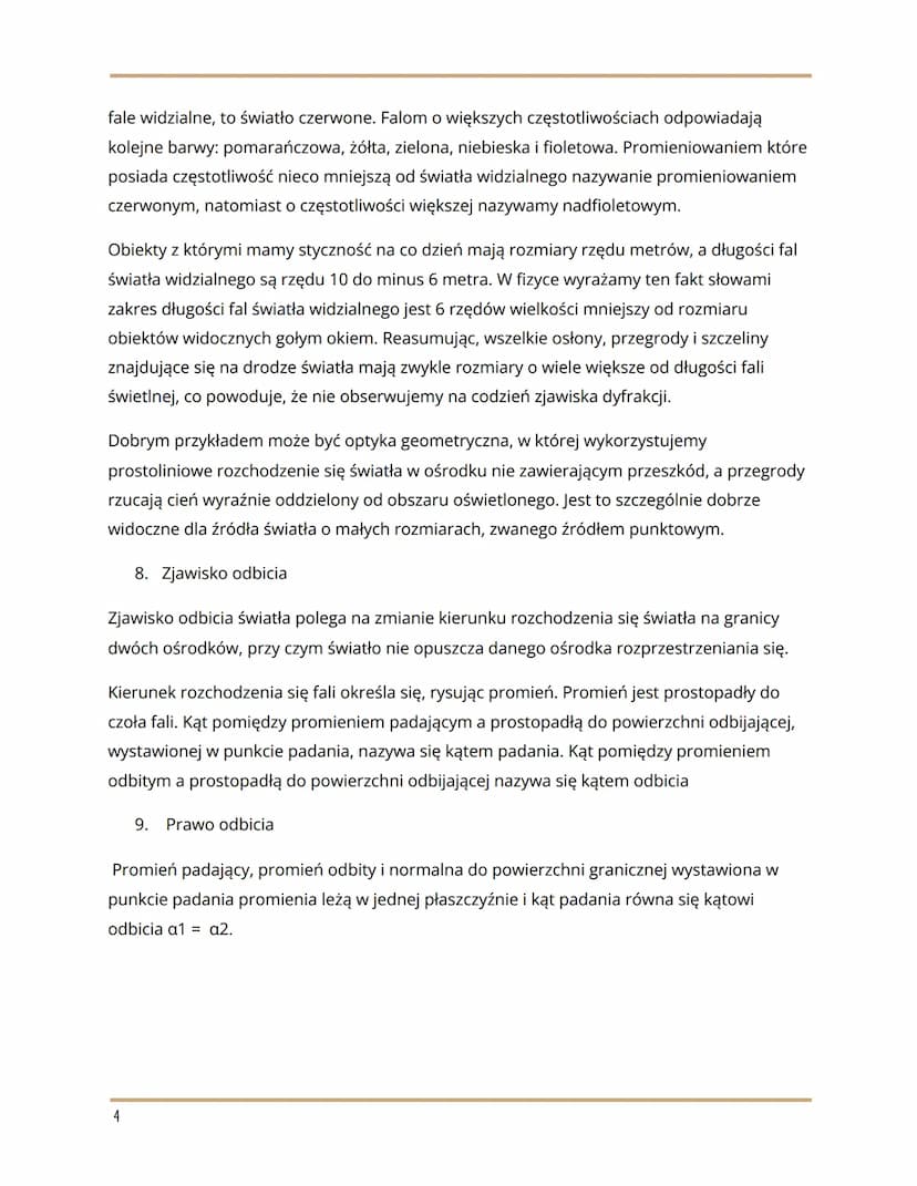 1
1. Właściwości fal elektromagnetycznych
Fale elektromagnetyczne rozchodzą się w próżni z prędkością światła.
● Fale elektromagnetyczne nie