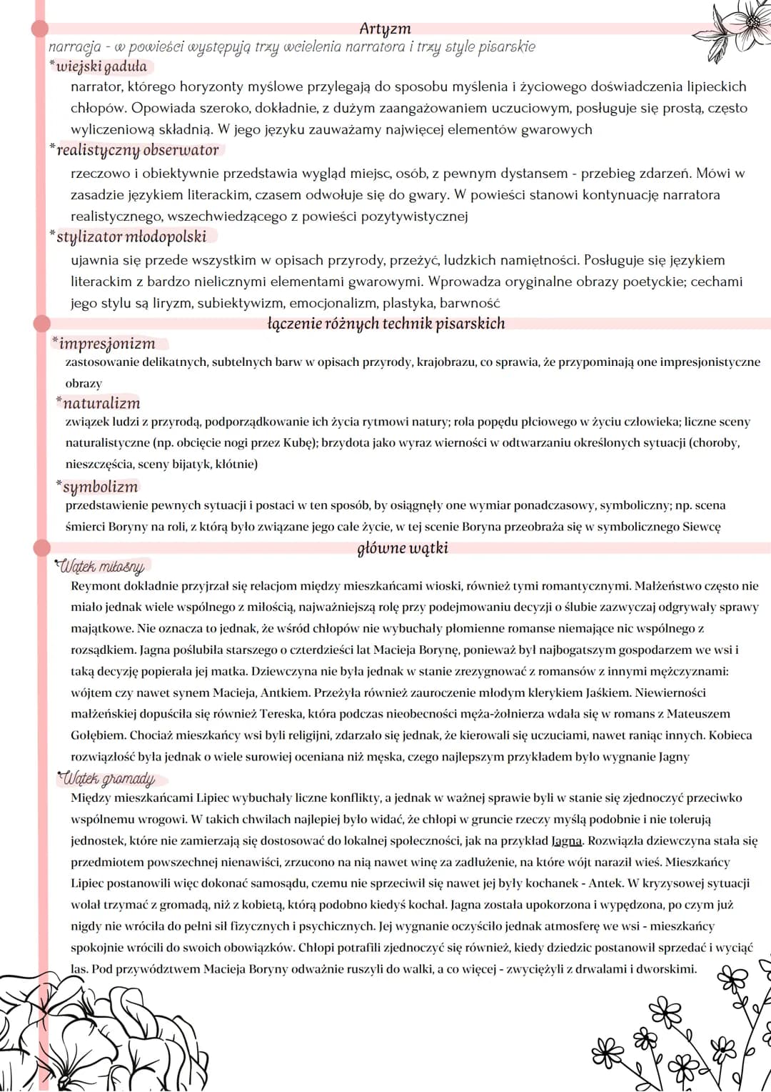 Rodzaj literacki: epika
Geneza powieści:
Prace nad utworem pisarz rozpoczął w 1899 roku, a ukończył w 1909. Powieść była drukowana w „Tygodn