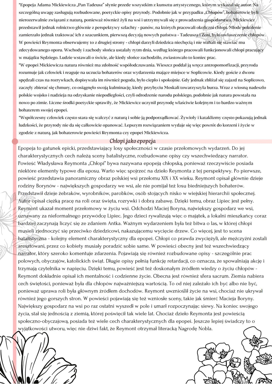 Rodzaj literacki: epika
Geneza powieści:
Prace nad utworem pisarz rozpoczął w 1899 roku, a ukończył w 1909. Powieść była drukowana w „Tygodn