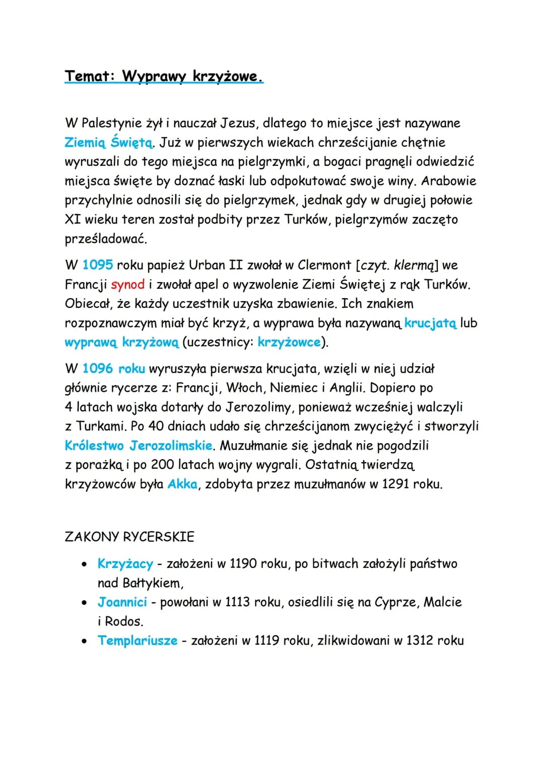 Wyprawy krzyżowe