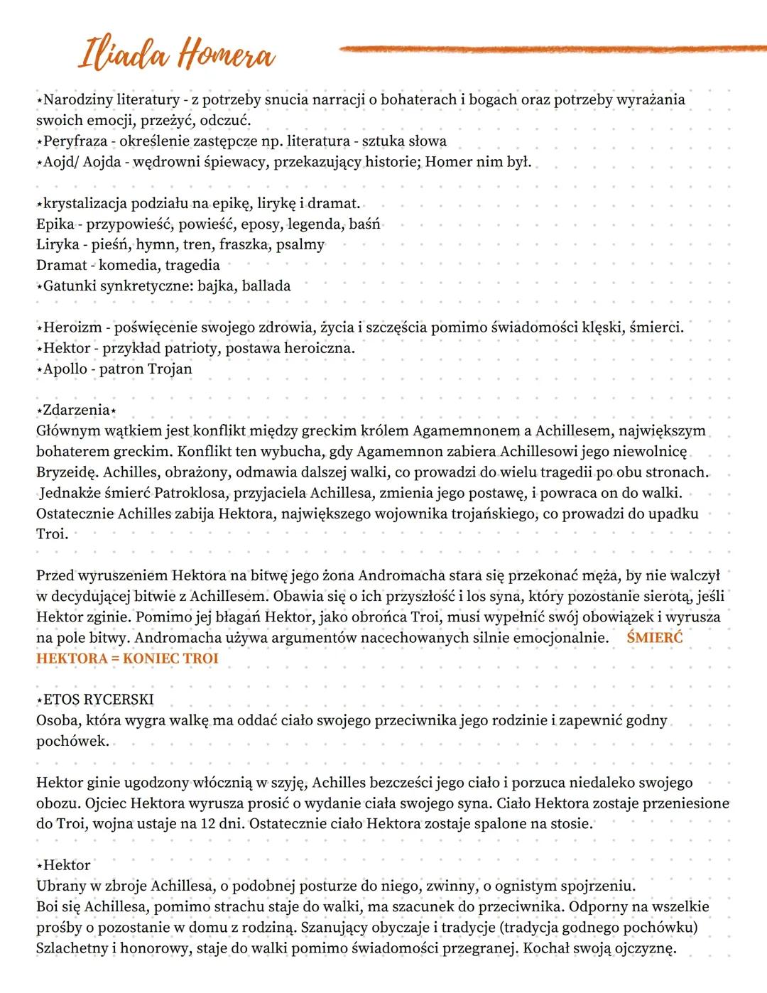 Iliada Homera + Epos homerycki