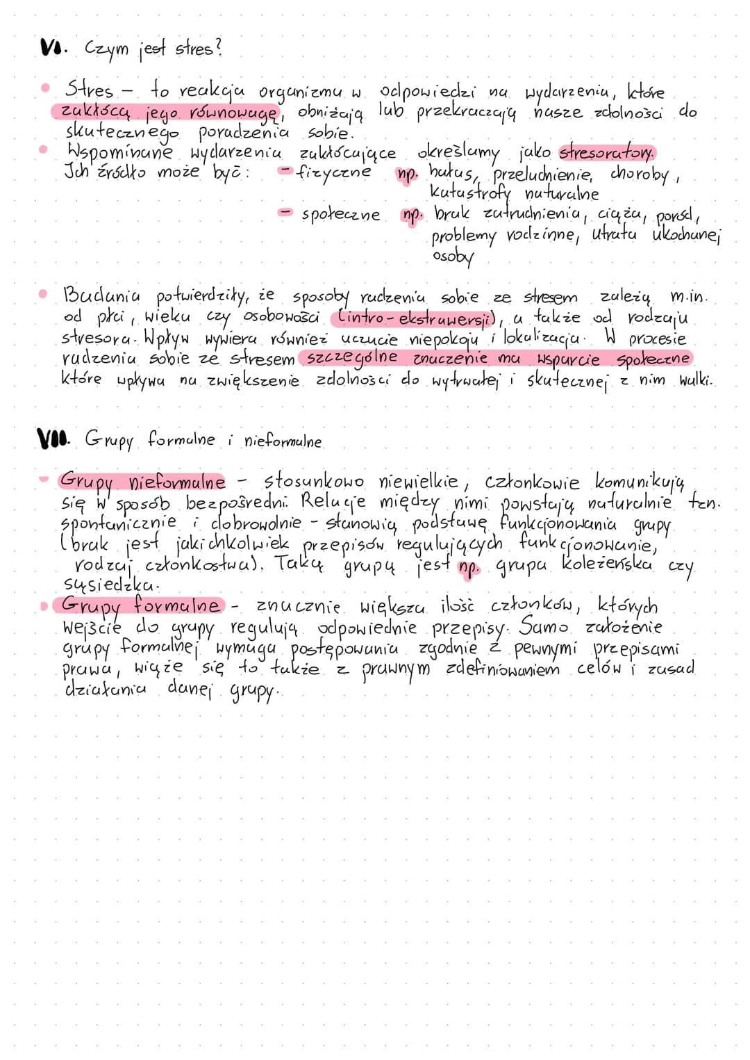 Psychologia
ZAGADNIENIA
11. Psychologia - definicja. Czym zajmują się psychologowie?
Psychologia, to nauka badająca mechanizmy i prawa rządz
