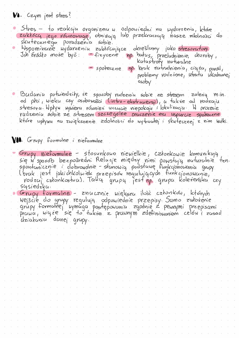 Psychologia
ZAGADNIENIA
11. Psychologia - definicja. Czym zajmują się psychologowie?
Psychologia, to nauka badająca mechanizmy i prawa rządz