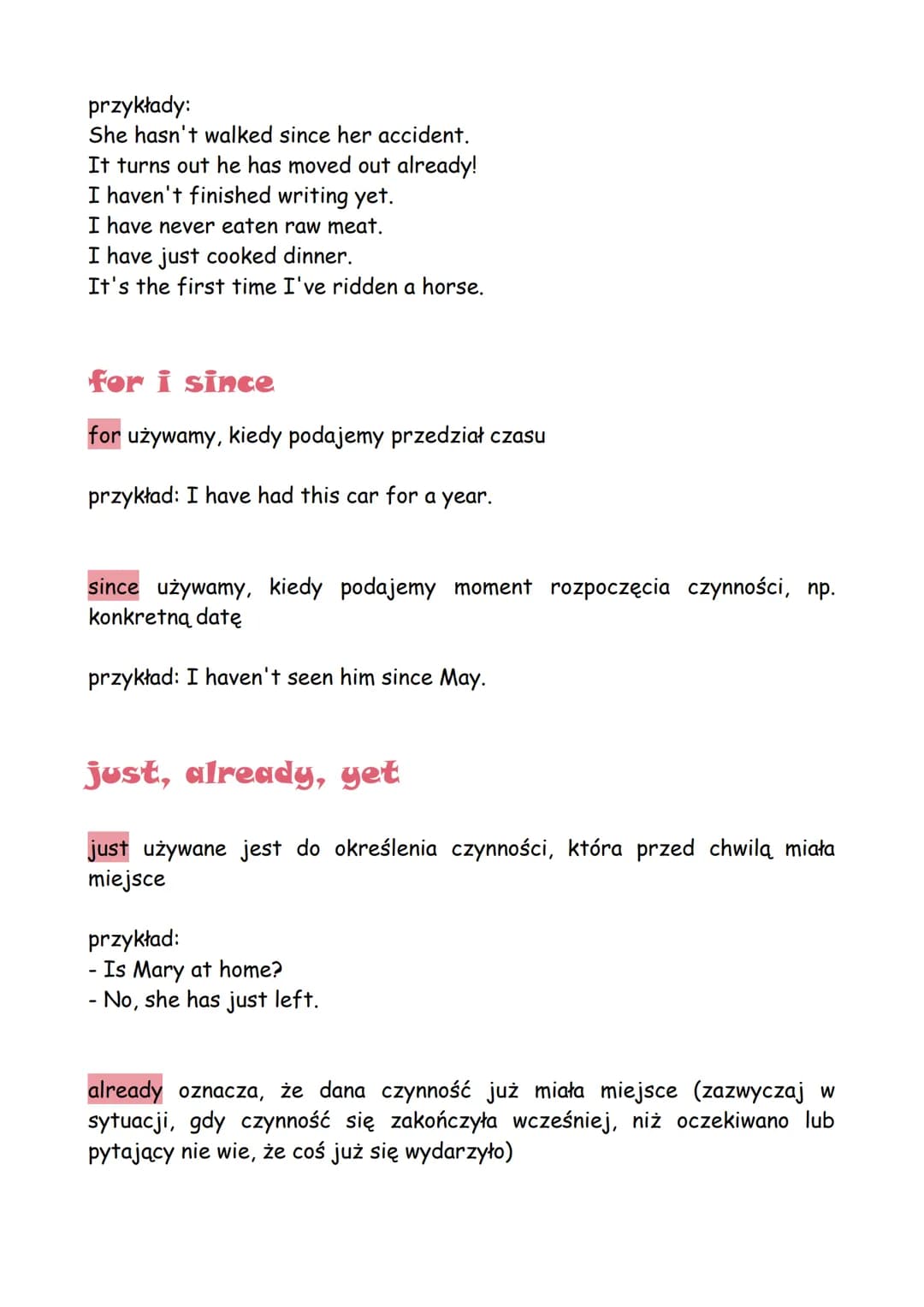 PRESENT PERFECT
Present Perfect to jeden z najważniejszych czasów w języku angielskim i
jego zrozumienie jest ważnym krokiem w nauce języka.