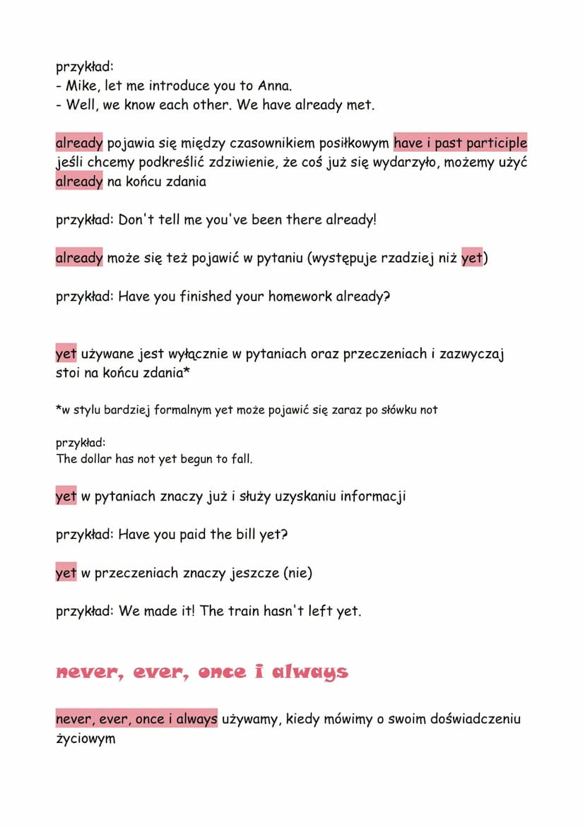PRESENT PERFECT
Present Perfect to jeden z najważniejszych czasów w języku angielskim i
jego zrozumienie jest ważnym krokiem w nauce języka.