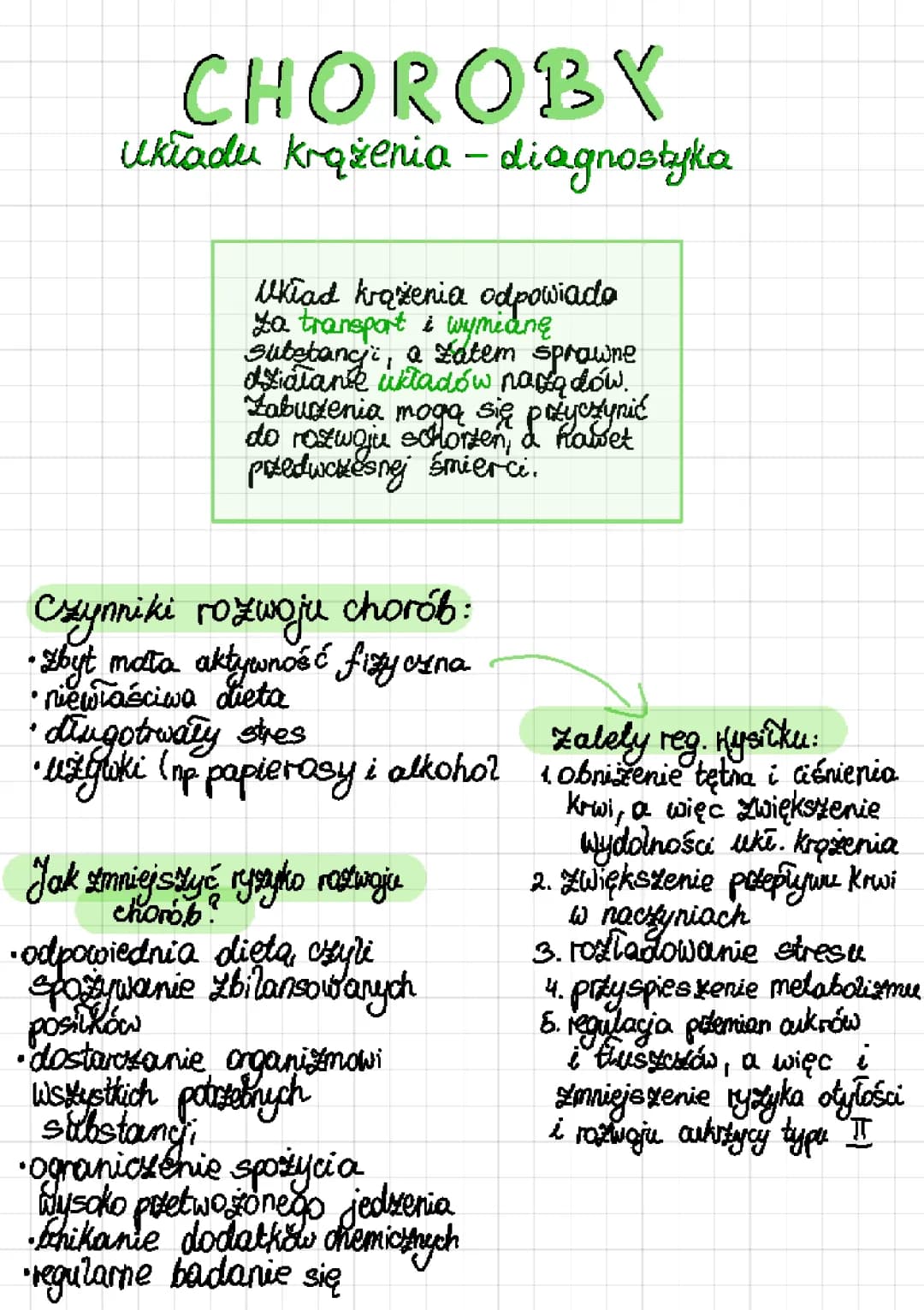 Choroby układu krążenia - diagnostyka