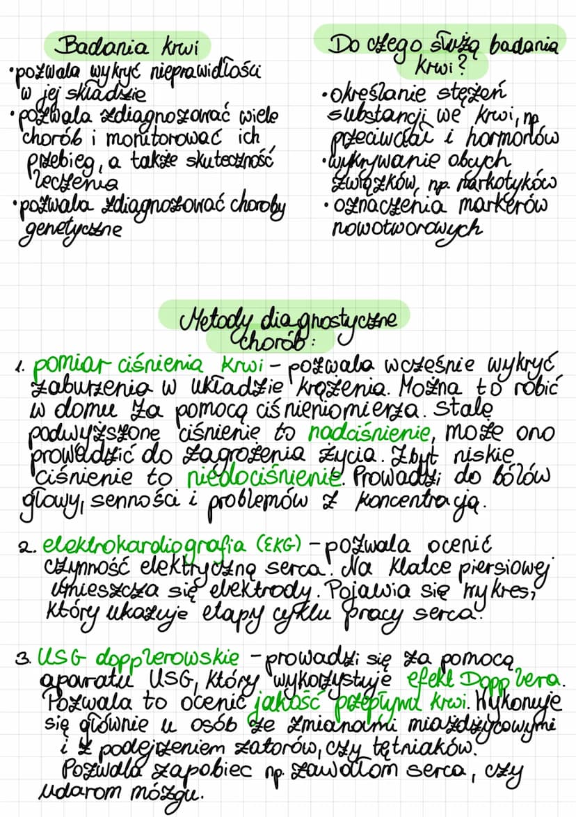 CHOROBY
układu krążenia -diagnostyka
Układ krążenia odpowiado
za transport i wymianę
substancji, a zatem sprawne
działanie układów naządów.
