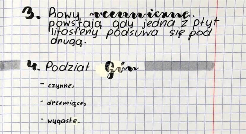 terrert.
temaet: Wulkanizm i trzęsienia
w Azji.
pwstanie himalajów:
1. W wyniku ZDERZENIA osady znajdujące się
na dnie morza.
4
R
zbiornik w