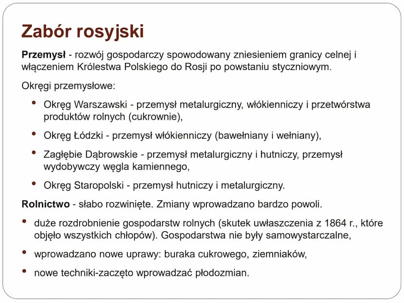 ZMIANY SPOŁECZNO-GOSPODARCZE
NA ZIEMIACH POLSKICH Notatka z lekcji
1. Przemiany gospodarcze i społeczne na ziemiach polskich w drugiej połow