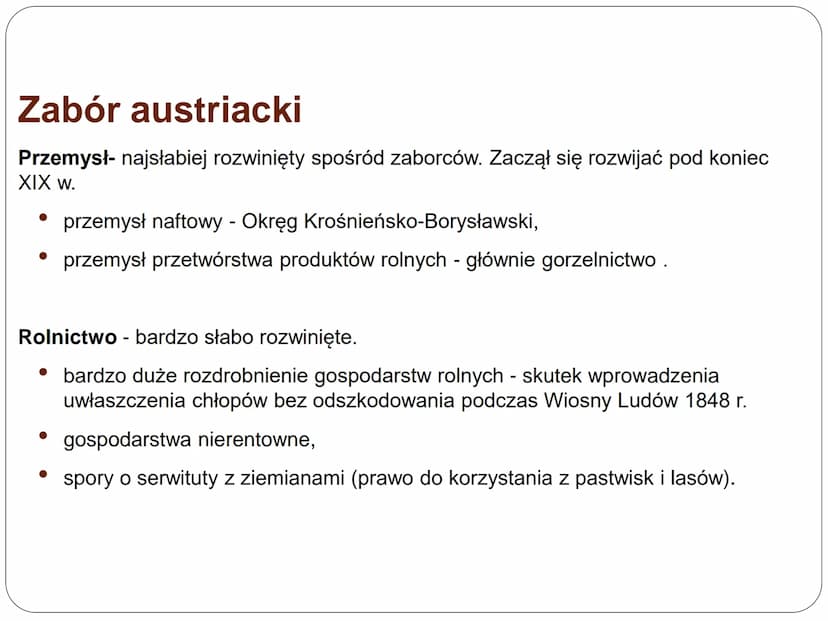 ZMIANY SPOŁECZNO-GOSPODARCZE
NA ZIEMIACH POLSKICH Notatka z lekcji
1. Przemiany gospodarcze i społeczne na ziemiach polskich w drugiej połow