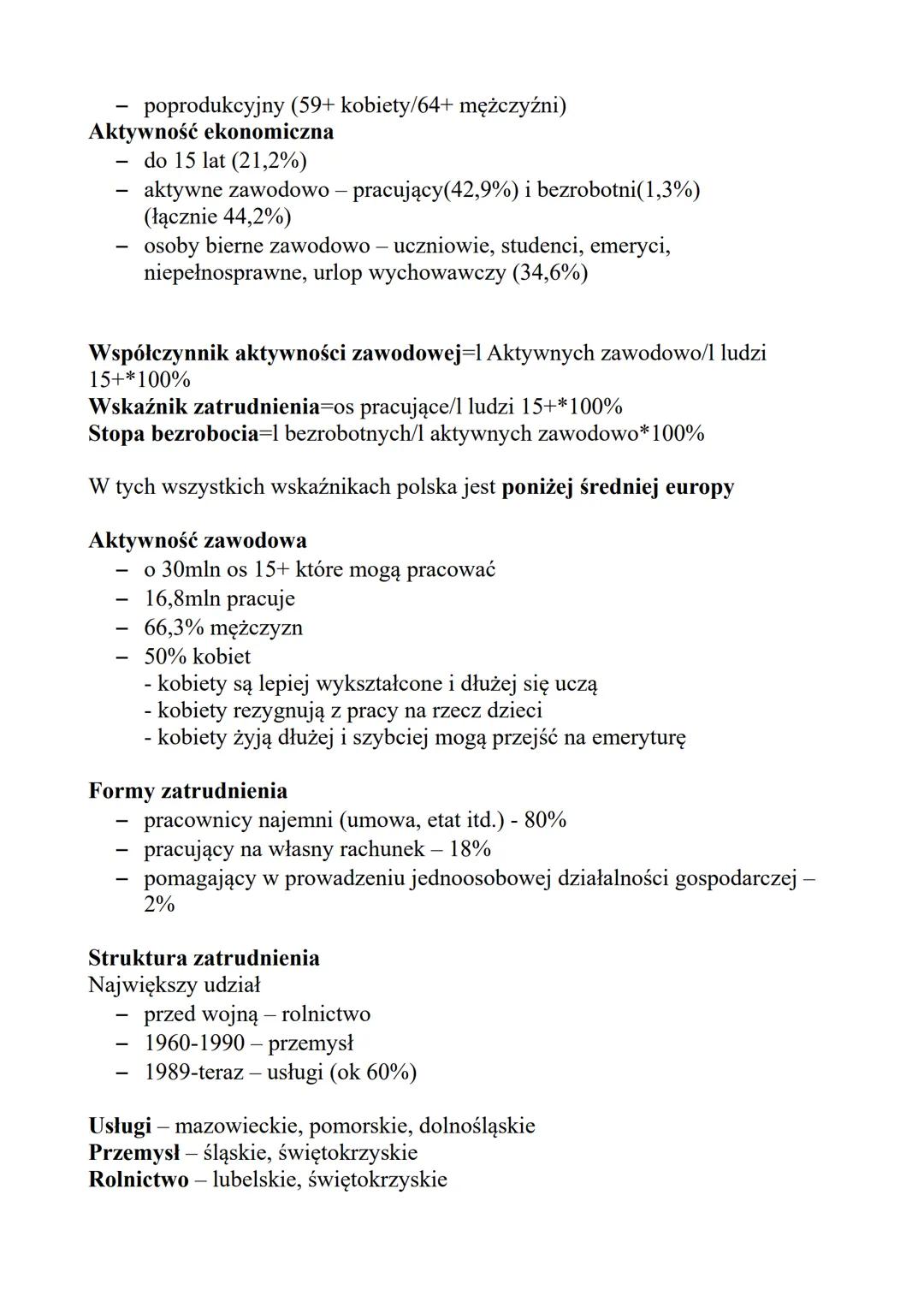 # Ludność i urbanizacja w Polsce

1. Liczba ludności polski i jej zmiany

Województwa (16)
Powiaty ziemskie Powiaty grodzkie
Gminy miejskie/