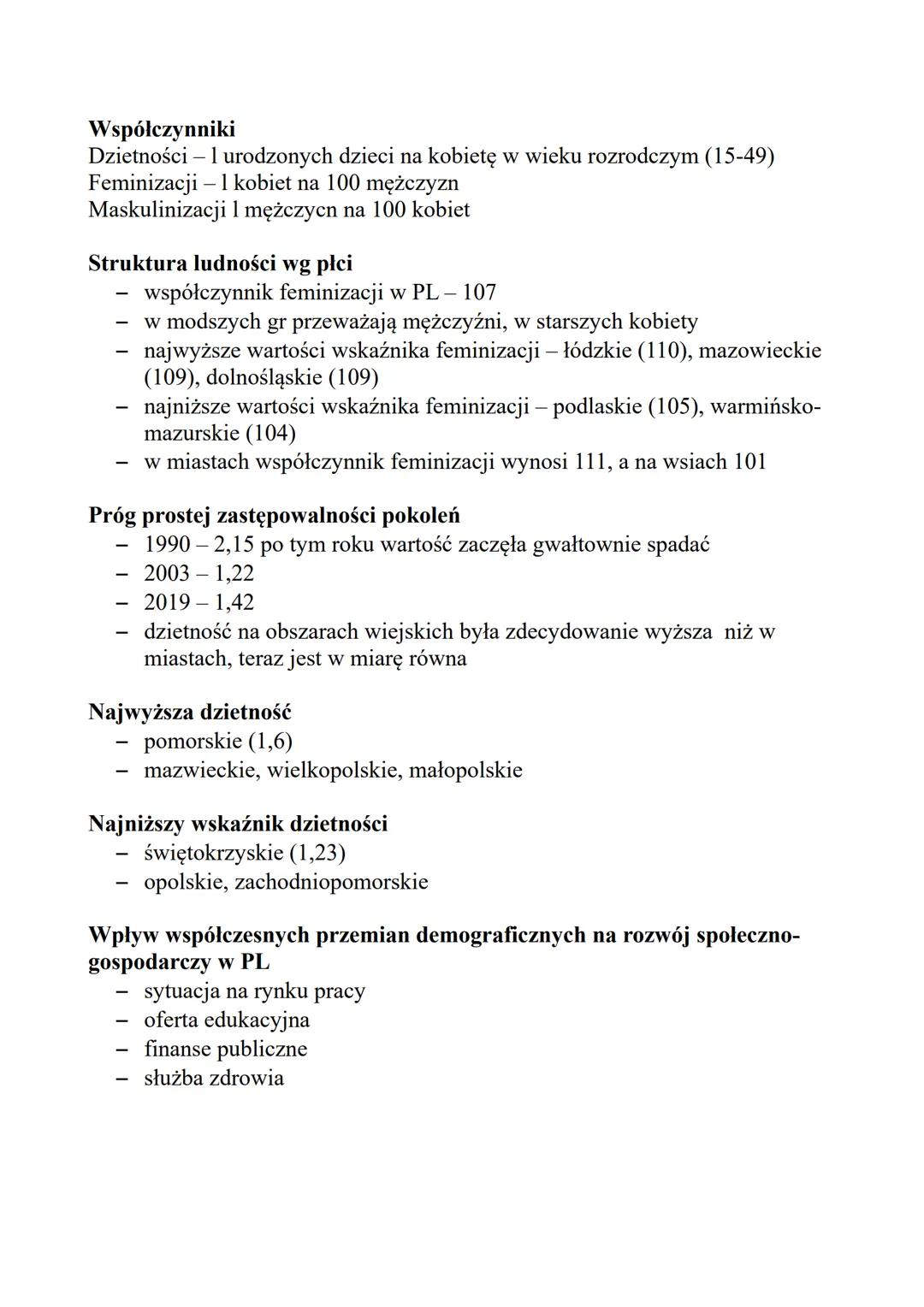 # Ludność i urbanizacja w Polsce

1. Liczba ludności polski i jej zmiany

Województwa (16)
Powiaty ziemskie Powiaty grodzkie
Gminy miejskie/