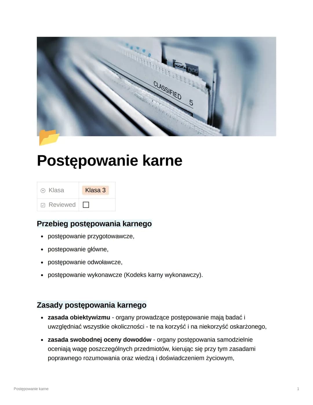 Postępowanie karne
