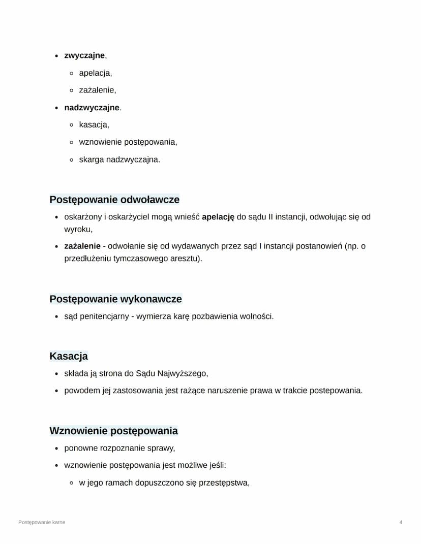 Postępowanie karne
Klasa
Reviewed
WENNICE
Klasa 3
CLASSIFIED 5
Postępowanie karne
Przebieg postępowania karnego
• postępowanie przygotowawcz