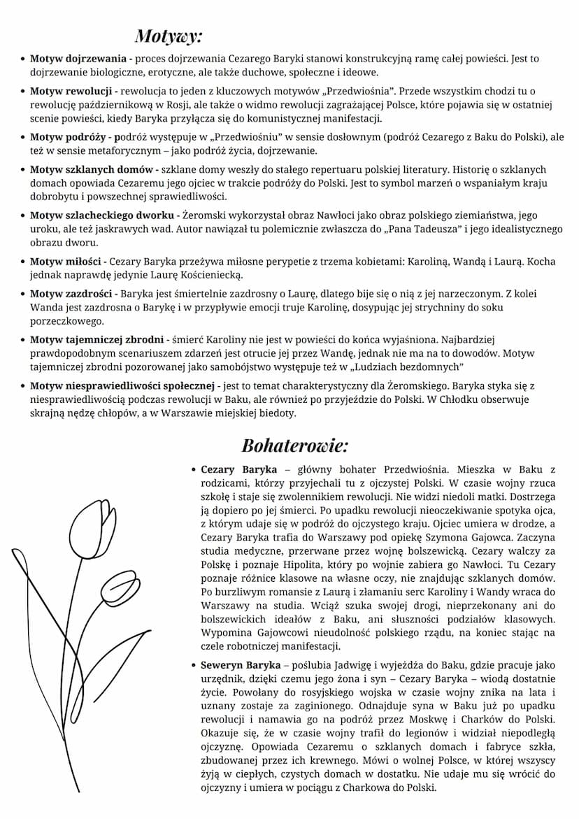 "Przedwiośnie"
GATUNEK: powieść
EPOKA: XX-lecie
Stefan Zeromski
Gatunek:
Utwór pisany prozą epicką, na którego budowę składa się świat przed