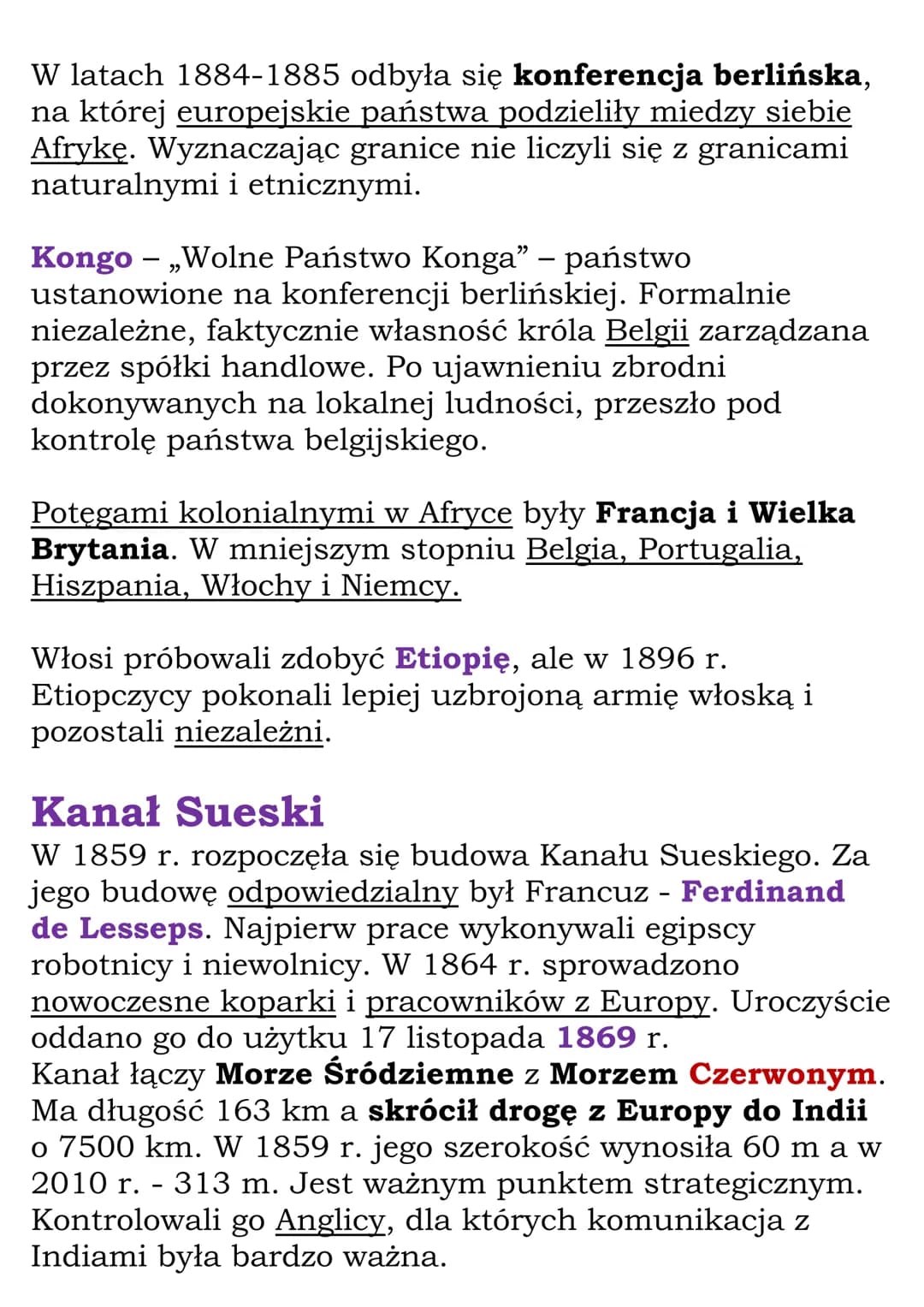 
<p><strong>Kolonializm</strong> to system podporządkowywania krajów o niższym poziomie rozwoju przez potężne państwa. <strong>Metropolia</s