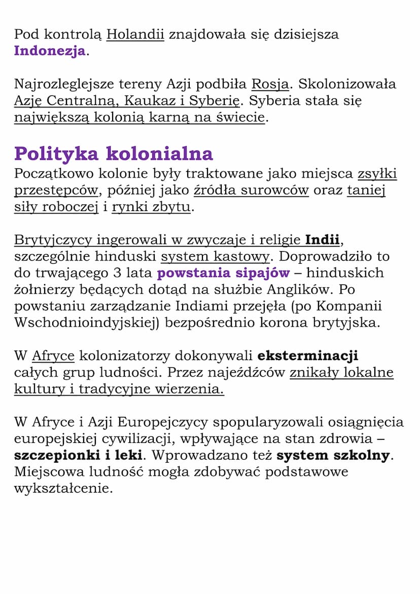 
<p><strong>Kolonializm</strong> to system podporządkowywania krajów o niższym poziomie rozwoju przez potężne państwa. <strong>Metropolia</s
