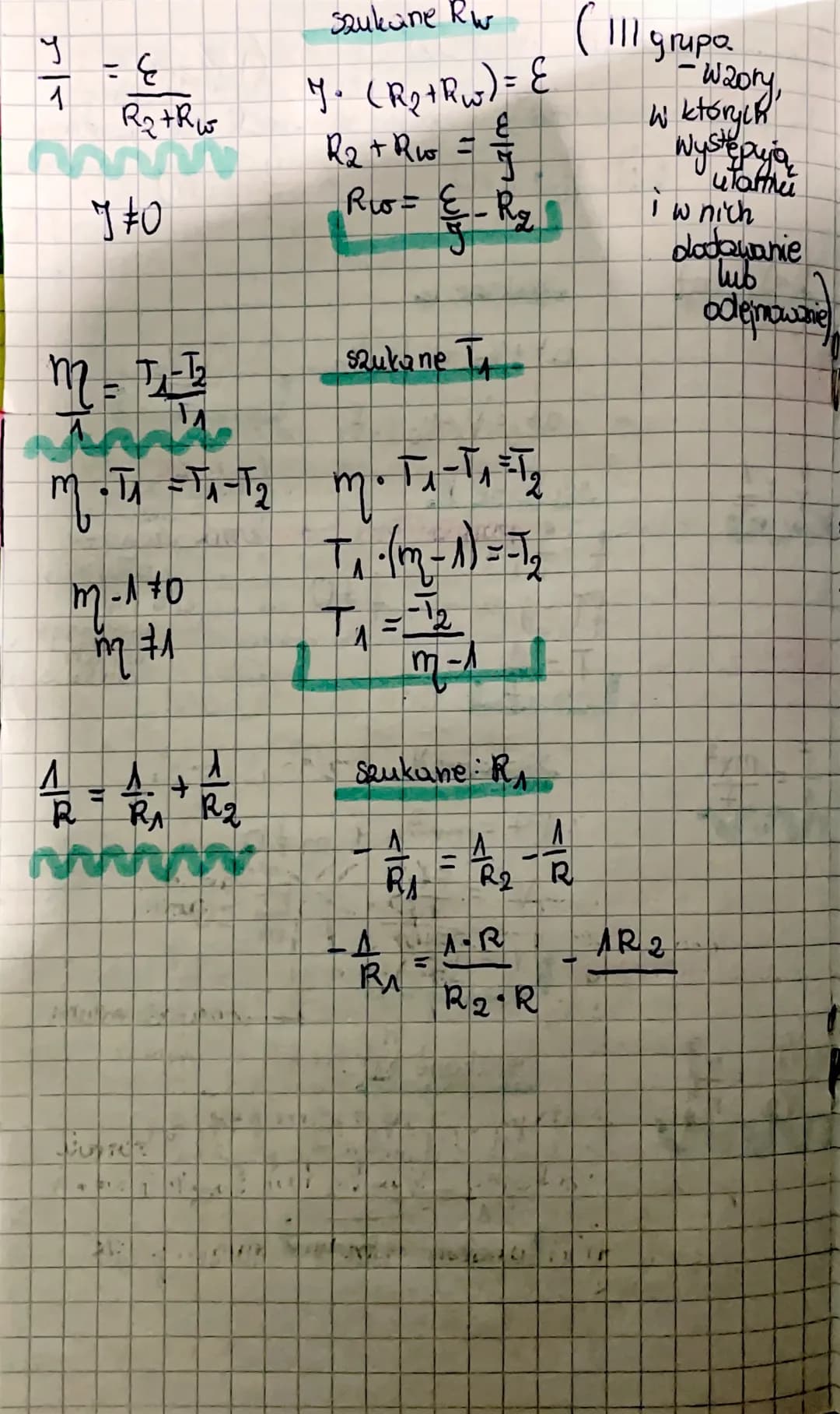 PRZEKSZTAŁCANIE WOORÓW:
D=R-Y soubare y
Szukane
V=V₁ + at
8
f = 4
mv²
I
Av
1₁ m²
V2 nj
1 = R+O
R
Szukane I
Szukane a
at + √₂ = √ √ 2 - V₁
at