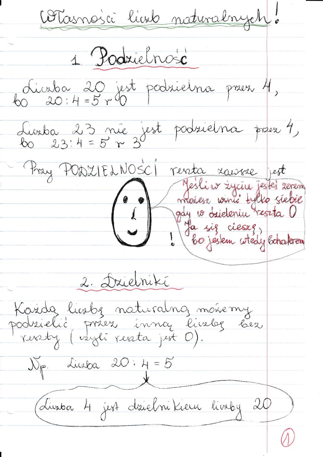Podstawy własności liczb naturalnych - NWD i NWW