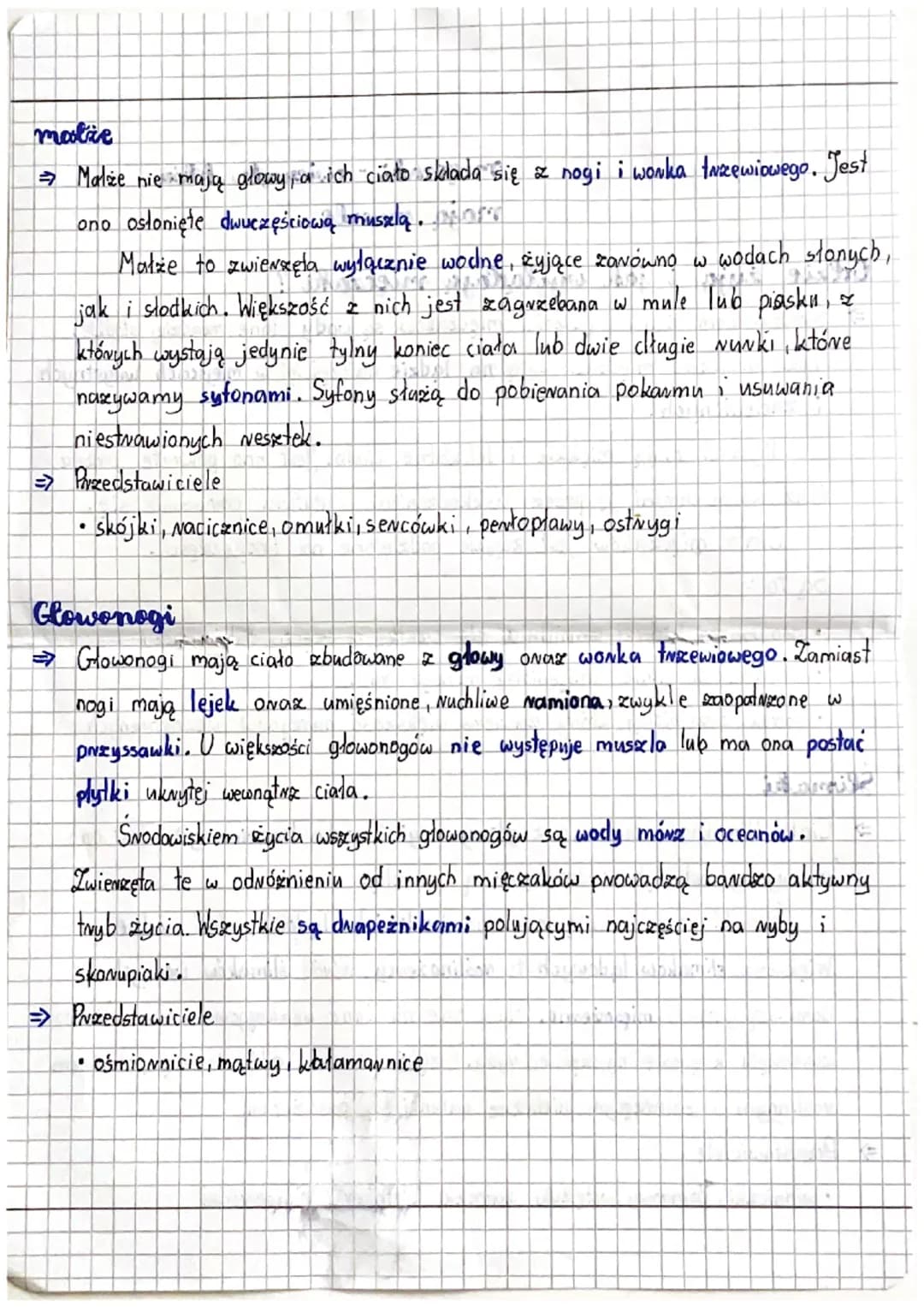 biologia
Gelzie żyją i jak wyglądają mięczaki?
=> ŚNodowiskiem życia większości mięczaków są wody słone, mzadziej słodkie.
Tylko nieliczne m