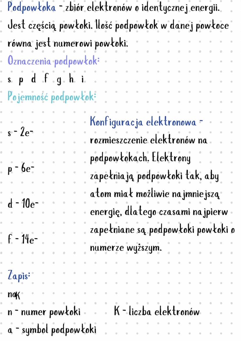 •
●
●
●
·
●
•
●
●
●
●
●
●
●
●
●
●
•
p+
0
·
Chemia - atomy, cząsteczki i
stechiometria
Teoria budowy atomu - elektrony krążą po powłoce
(nie 