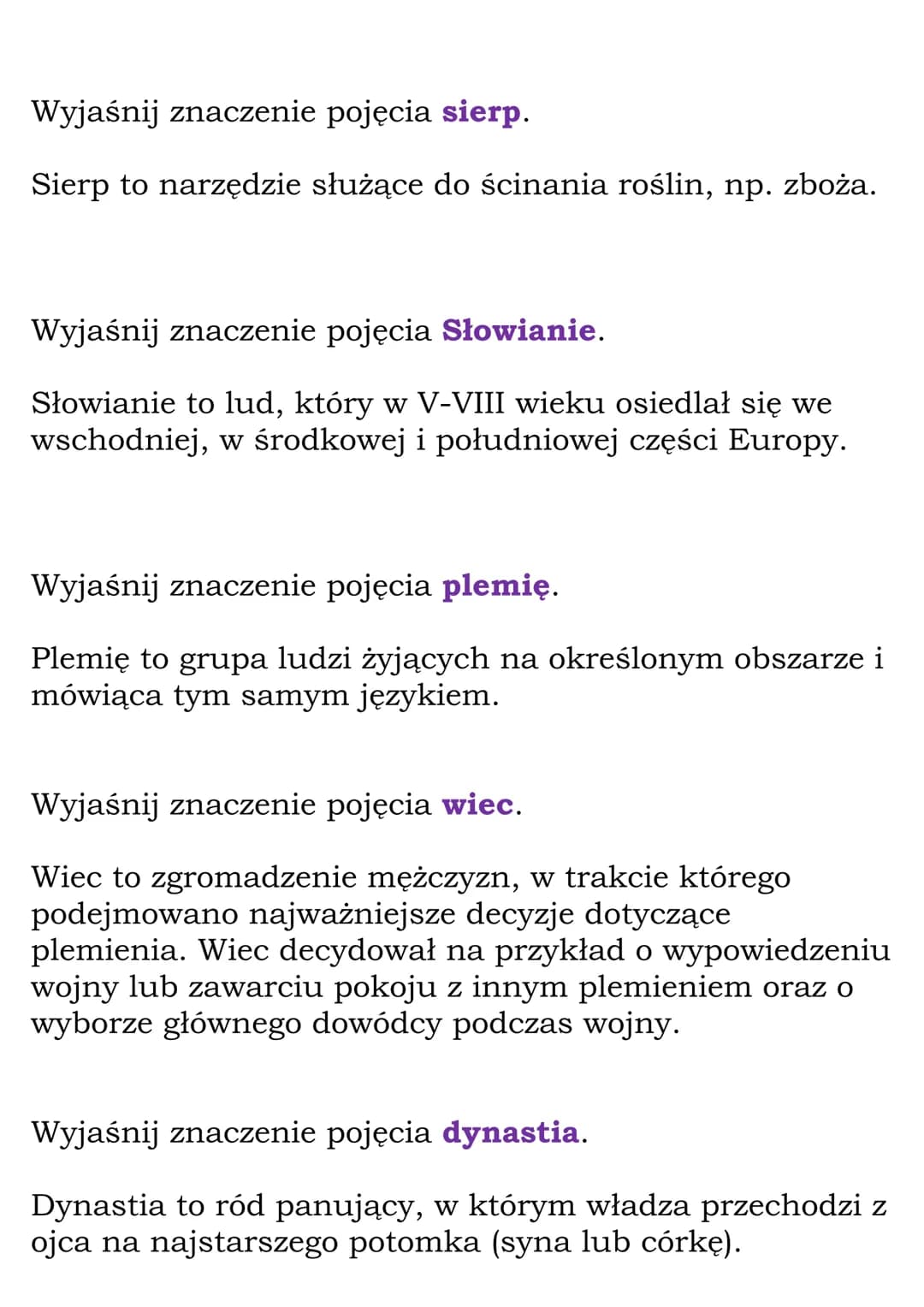 Mieszko I
(Dział Polska Piastów)
Fiszki
Wyjaśnij znaczenie pojęcia legenda.
Legenda to opowieść dotycząca życia bohaterów,
świętych bądź wyd