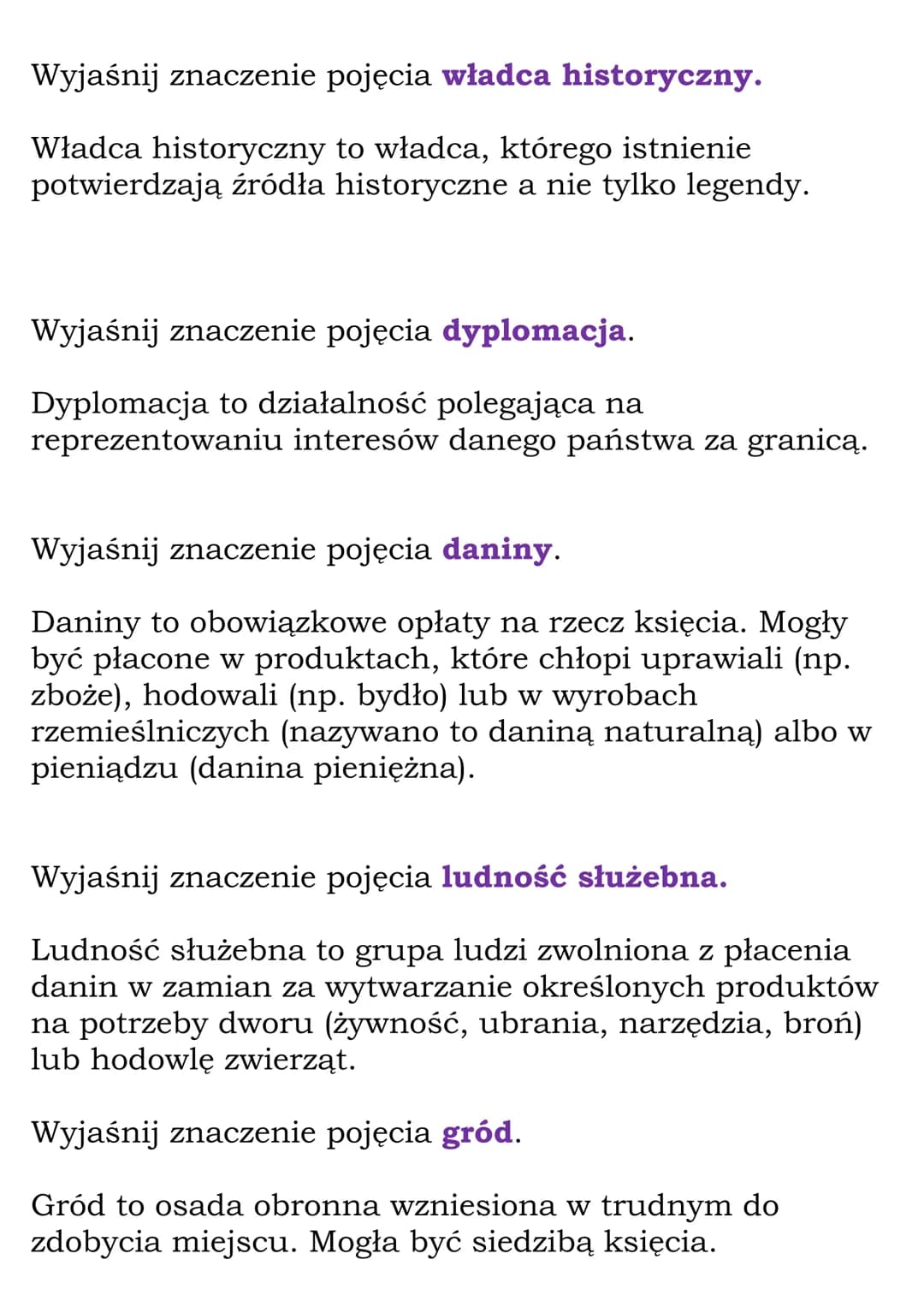 Mieszko I
(Dział Polska Piastów)
Fiszki
Wyjaśnij znaczenie pojęcia legenda.
Legenda to opowieść dotycząca życia bohaterów,
świętych bądź wyd