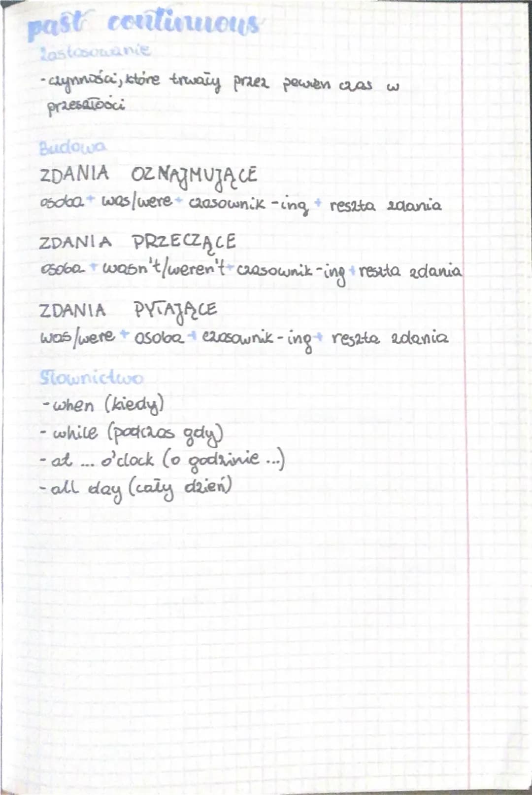 present simple
Zastosowanie
-regularne czynności, rutyny
-fakty ogólne, prawa natury
harmonogramy
Budowa
ZDANIA OZNAJMUJĄCE
osoba + przysłów