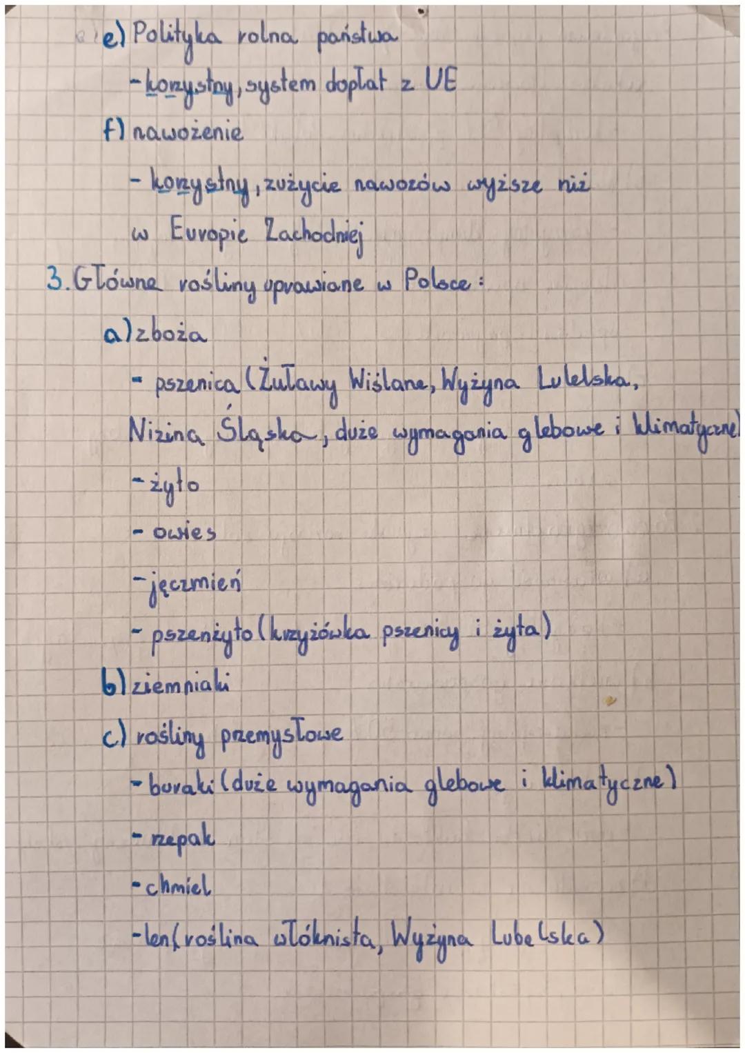 1. Przyrodnicze czynniki rozwoju volnictwa:
a) ukształtowanie powierzchni
- korzystny, 91% powierzchni Polski to nizing

b) klimat
- korzyst