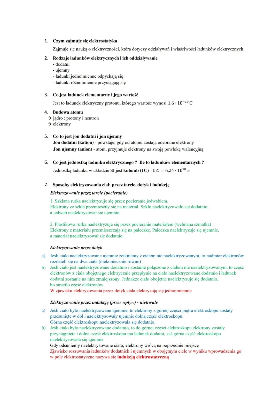 Elektrostatyka