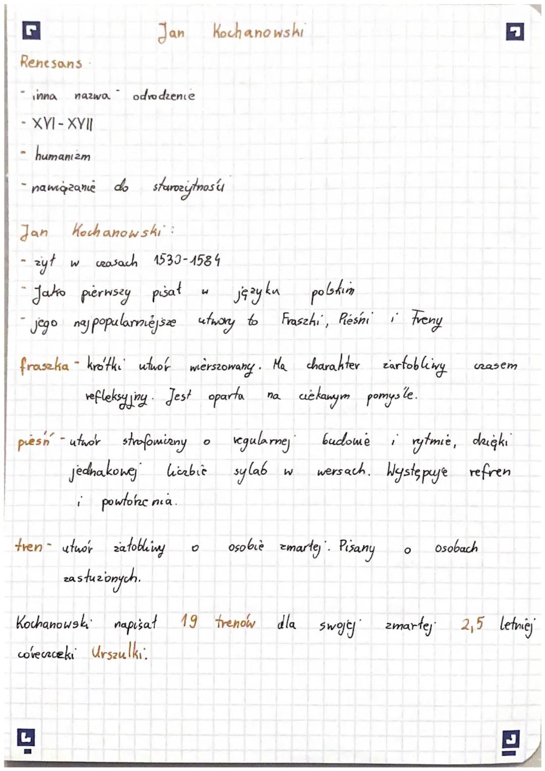 - r
- Apostrofa zwrot do adresata.
- Stoiczjam - Wyznawcy zachorywali spokoj w sytayach dramatycznych
- Jan Kochanowski byt storkiem który p