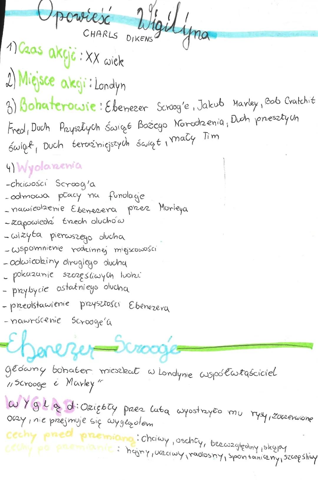 Charakterystyka Ebenezera Scrooge'a i Motywy Opowieści Wigilijnej