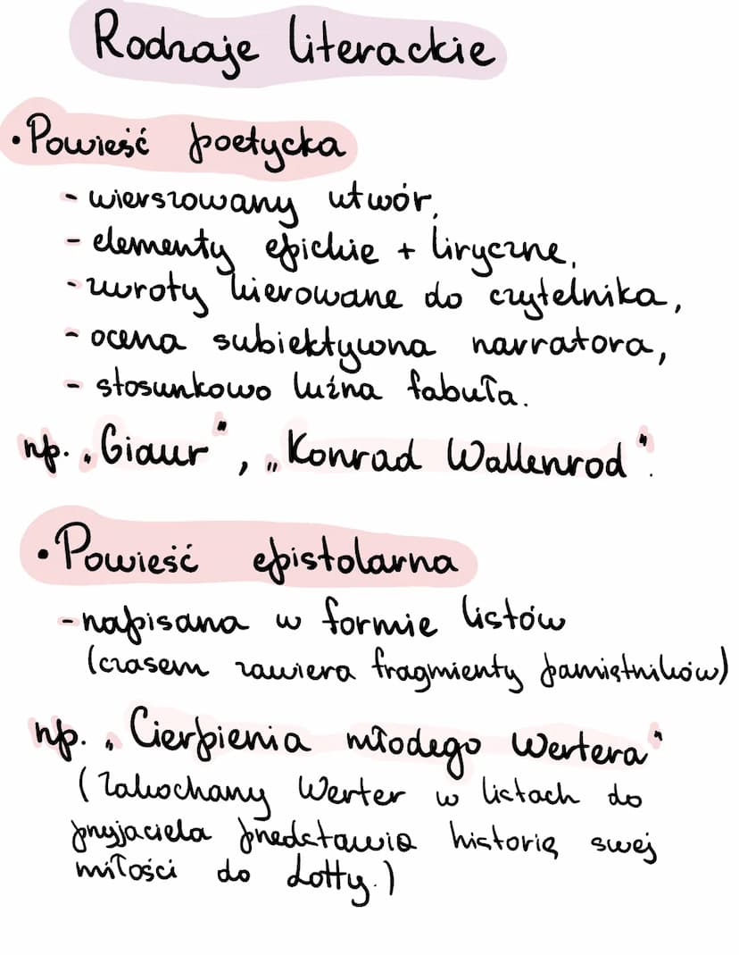 Romantyzm XVIII-XIX
Glówne poscia i idee:
Mesjanizm- wiara w to, że jednostka albo
naród ma jakąś wielką misję do spełnienia.
Hasto głoszone