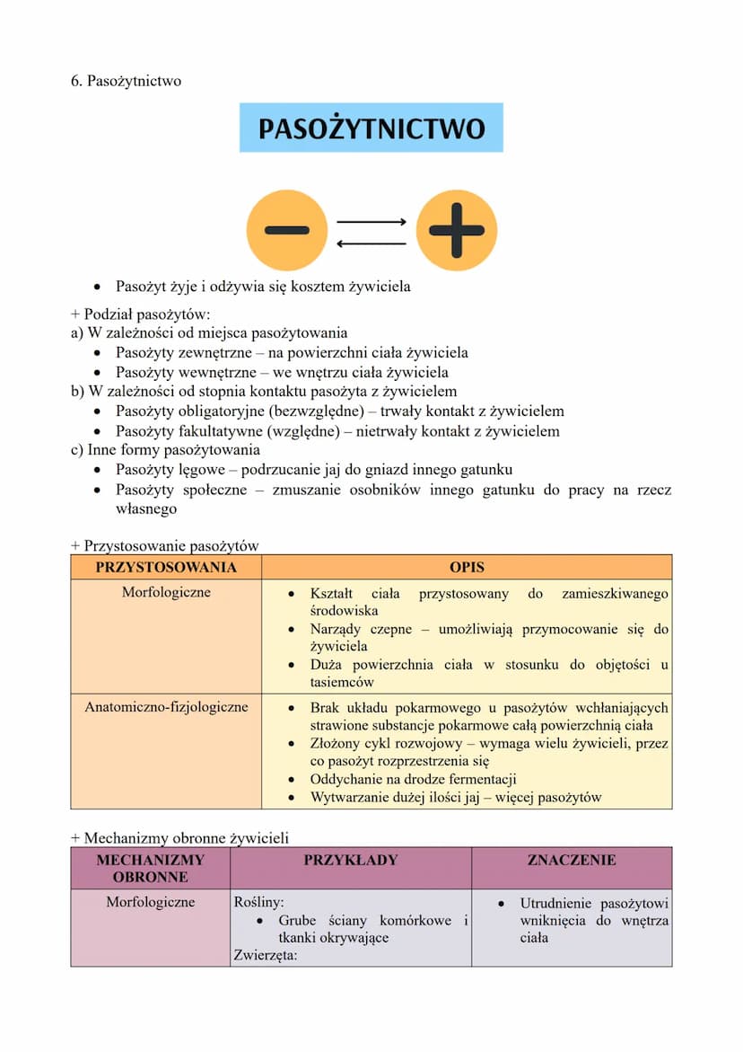 ODDZIAŁYWANIE ANTAGONISTYCZNE MIĘDZY ORGANIZMAMI
Oddziaływania przynoszące straty przynajmniej jednemu organizmowi.
1. Typy oddziaływań anta