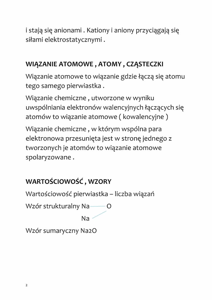 Chemia
ŁĄCZENIE SIĘ ATOMÓW
Atomy pierwiastków, dążąc do uzyskania w ostatniej
powłoce trwałego dubletu lub oktetu
elektronowego, łączą się z