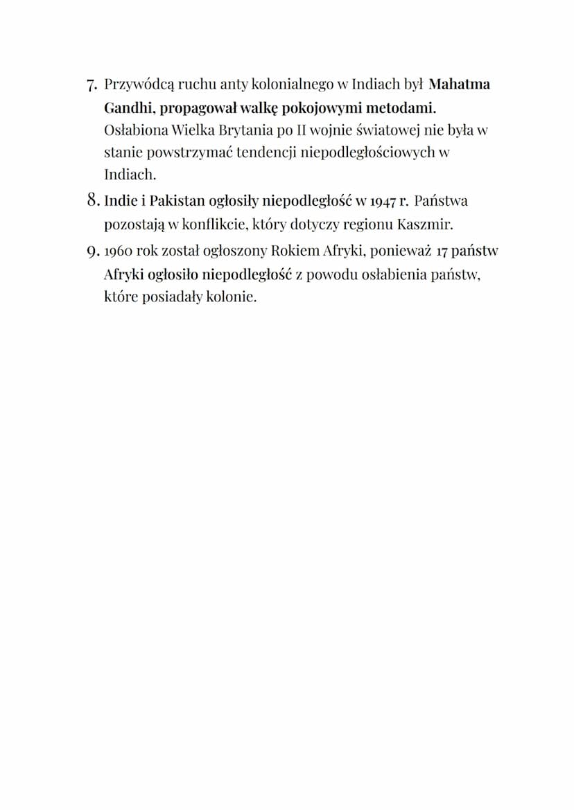 <h2 id="rozpadsystemukolonialnego">Rozpad systemu kolonialnego</h2>
<p><strong>Chiny i Mao Zedong</strong></p>
<p>Po wygranej wojnie domowej