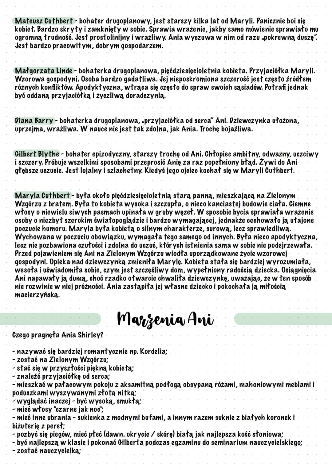 Lucy Maud Montgomery
Anias
Zielonego Wzgórza
Czas i miejsce akcji
> Akcja powieści Lucy Maud Montgomery rozpoczyna się w czerwcu 1876 roku i