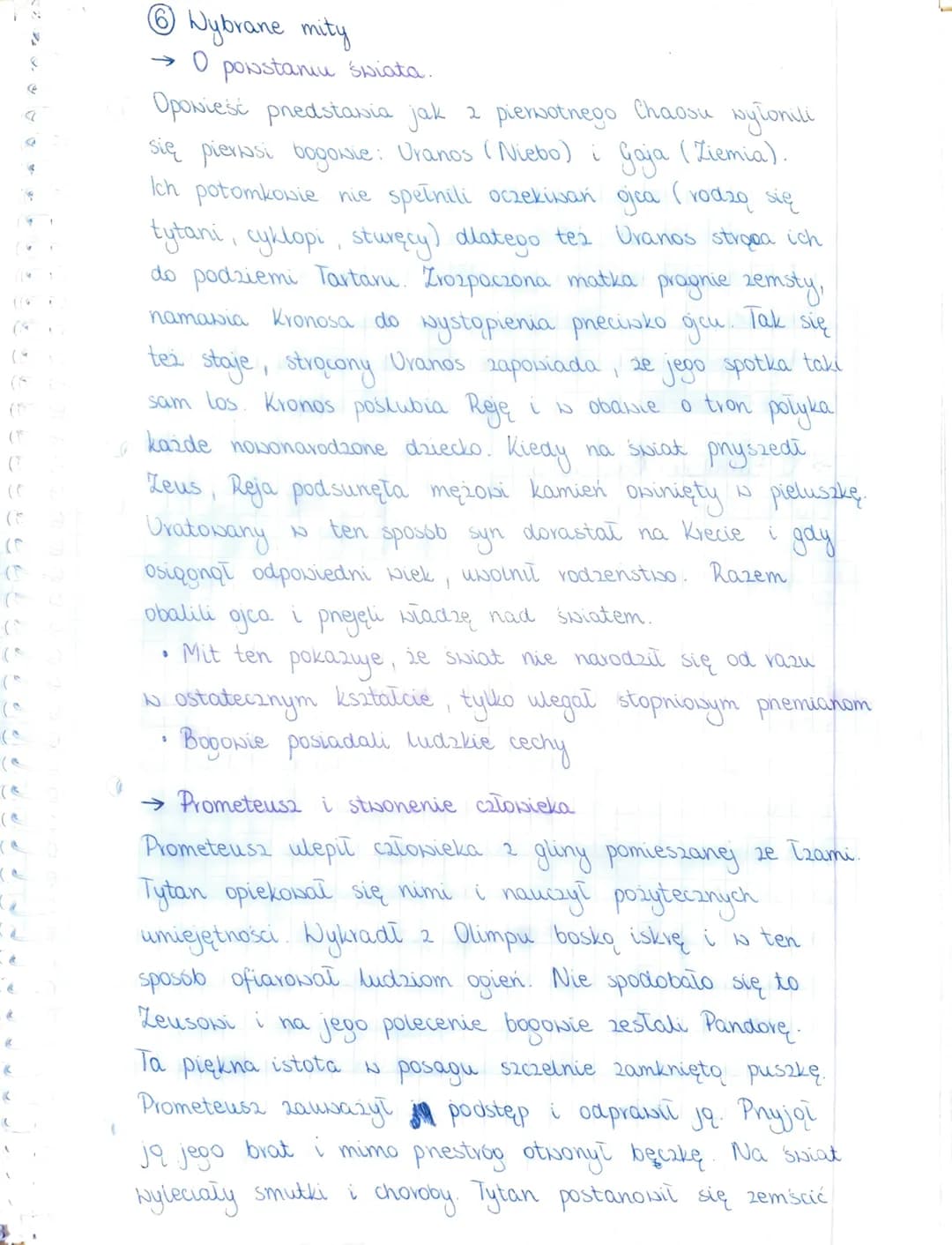 
<p>Pojęcie mitu odnosi się do opowieści o bogach, herosach i bohaterach, które wyrażają wierzenia danej społeczności. Zazwyczaj były one pr