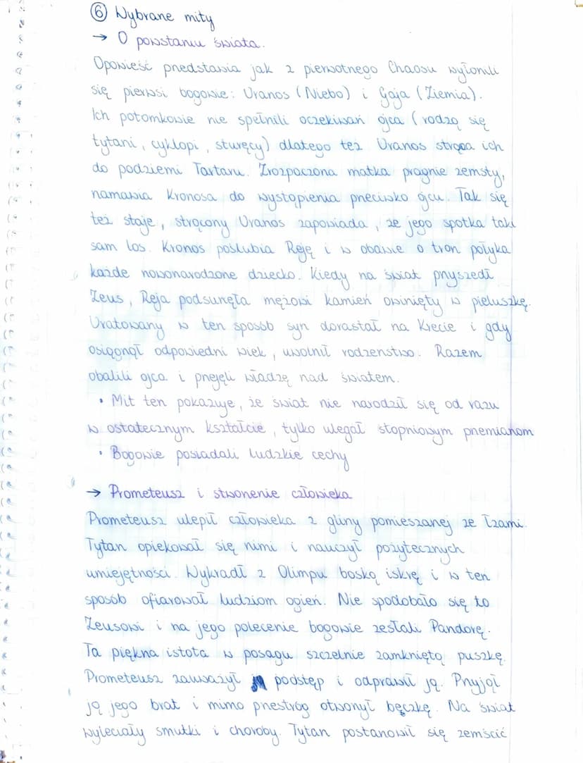 
<p>Pojęcie mitu odnosi się do opowieści o bogach, herosach i bohaterach, które wyrażają wierzenia danej społeczności. Zazwyczaj były one pr