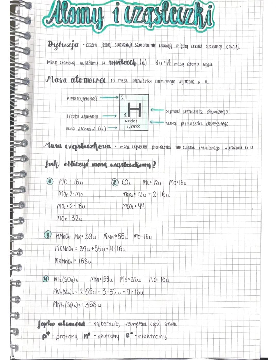Atomy i cząsteczki 