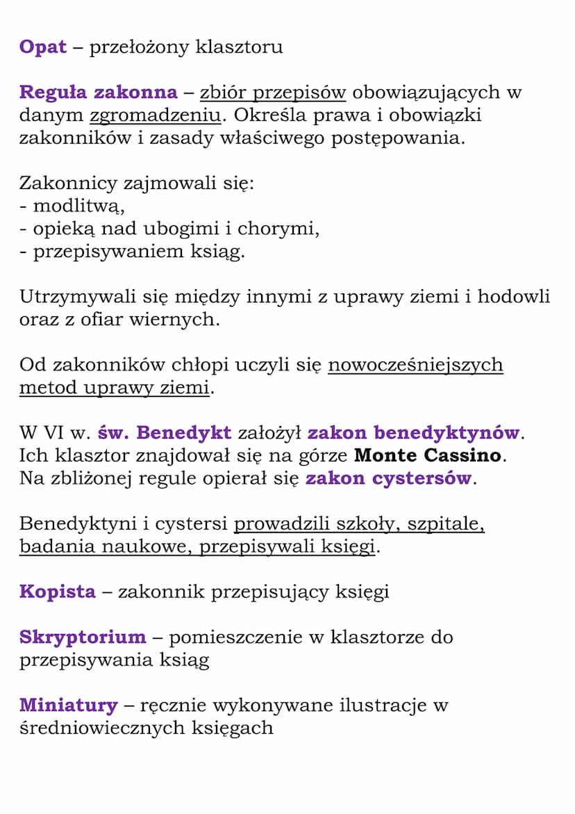 Kościół w średniowieczu
Do stanu duchownego mogli wstępować przedstawiciele
innych stanów. Kandydat na duchownego musiał:
- zdobyć wykształc