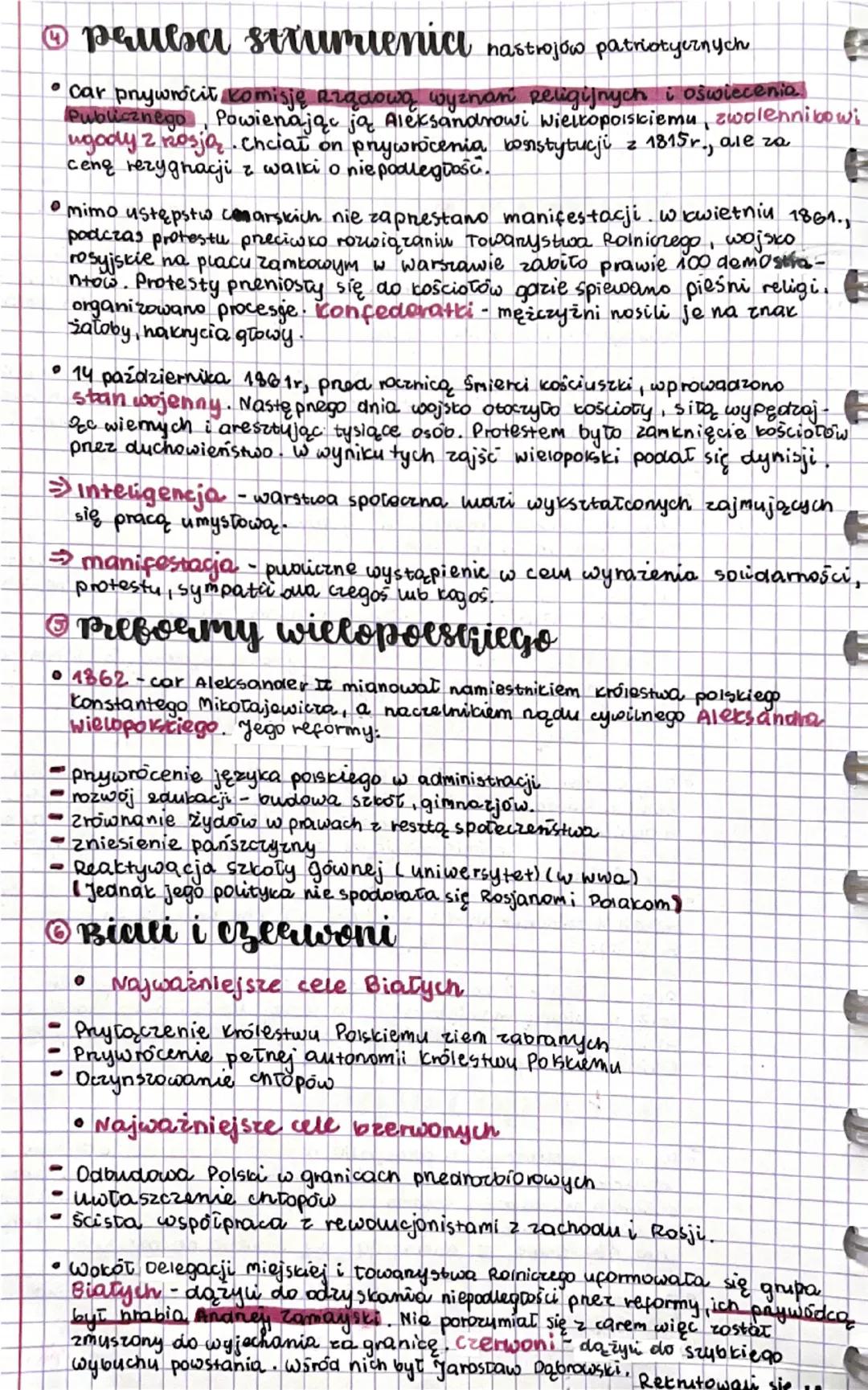 # Polska przed powstaniem

1. **Królestwo Polskie na początku lat 60. XIX w.**

- W połowie XIX w Królestwo Polskie przeżywało okres ożywien