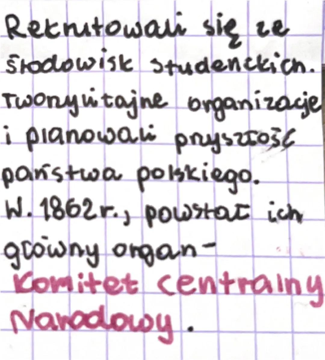 # Polska przed powstaniem

1. **Królestwo Polskie na początku lat 60. XIX w.**

- W połowie XIX w Królestwo Polskie przeżywało okres ożywien